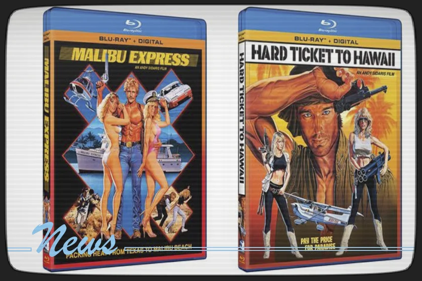Malibu Express and Hard Ticket To Hawaii coming to Blu-ray from